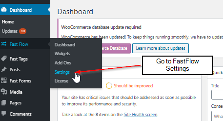 FastMember Fast AWS FastAWS Settings