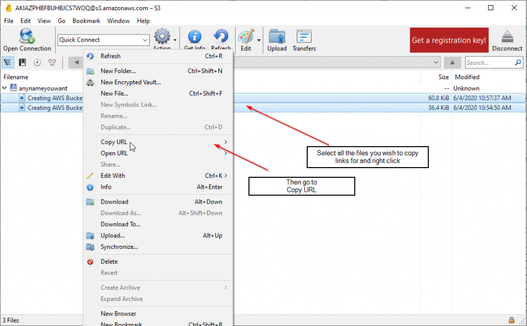 cyberduck fastmember fastflow copying links