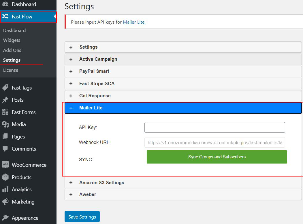 MailerLite Integration » WordPress Membership Plugin Fast Member