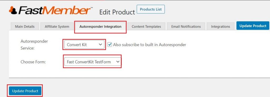 ConvertKit Autoresponder Integration