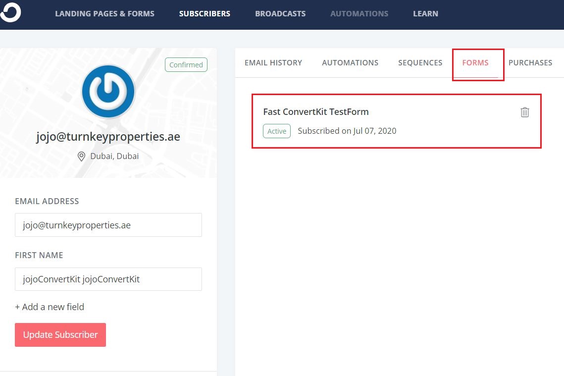 ConvertKit Integration » WordPress Membership Plugin Fast Member